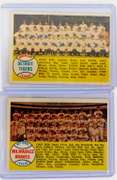 2 Topps Baseball Team Cards
