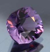 Pristine 4.11ct Portuguese cushion cut Bolivian Amethyst