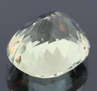 Brilliant 11.4ct platinum green Amethyst