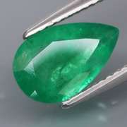 Vivid 2.06ct top green Columbian Emerald