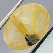 Captivating 5.74ct Golden Rutilated Quartz