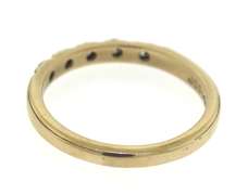 Elegant Yellow Gold Diamond Band