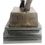 Free as Bird Elegant Woman Bronze Sculpture