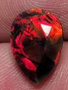 Outstanding 2.13ct high fire Welo black Opal
