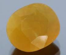 Amber color 12.48ct Mexican Fire Opal