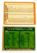 2 Topps Leader Baseball Cards