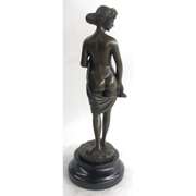 Nude Woman Bronze Sculpture
