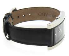 Movado Strap La Nouvelle on Black Leather Strap Watch
