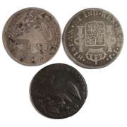 3 Mexico Pre 1840 Coins