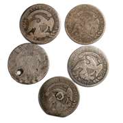 5 Bust Dimes