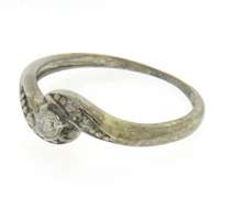 Dazzling White Gold Diamond Promise Ring