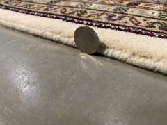 FINE SILK & WOOL PERSIAN TABRIZ RUG 9.9x13.9