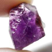 Gorgeous 20.28ct rich violet uncut Amethyst