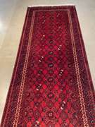 MAGNIFICENT AFGHAN RUNNER 3x9.5