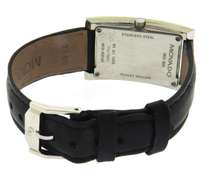 Movado Strap La Nouvelle on Black Leather Strap Watch