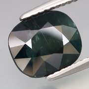 Top luster 3.64ct blue green Sapphire