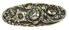 Vintage S. Kirk & Son Sterling Rose Repousse Pin