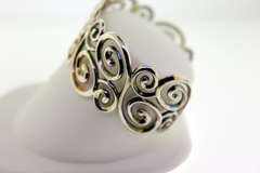 Sterling Silver Ross Simons Design Cuff Bracelet