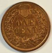 Rare 1872 Indian Head Cent. Uncirculated Details