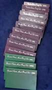 United States Mint Proof Sets 1985-1996
