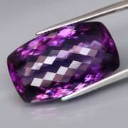 Elegant 36.41ct top violet untreated Amethyst