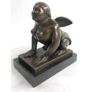 Greek Sphinx Bronze Sculpture