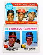 2 Topps Leader Baseball Cards