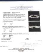 Glittering 2.53CTW Diamond Bracelet in 14KT White Gold