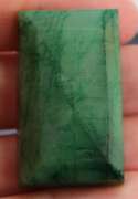 Large 161ct emerald cut forest green Emerald