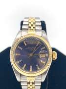 Ladies Two Tone Oyster Perpetual Watch