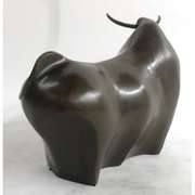 Modern Bull Bronze Figurine