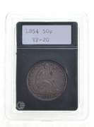 1854 Seated Liberty Half Dollar