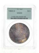 MS65 1884-O Morgan Silver Dollar - Graded PCGS