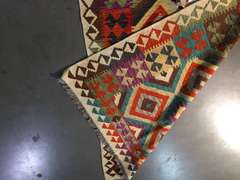 COLORFUL HAND KNOTTED KLIM 4x6