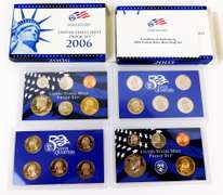2 U.S. Mint Double Coin Sets - 2005 & 2006