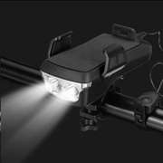 Bike LED Lamp Light Power Bank Phone Holder