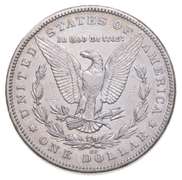 1889-CC Morgan Silver Dollar