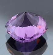 Pristine 4.11ct Portuguese cushion cut Bolivian Amethyst