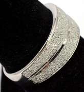 Fun Druze-Textured Ring in Sterling Silver