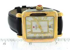 Michele Deco Madison Two Tone Diamond Dial Watch