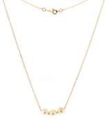 Beautiful White Fresh Water Pearl Necklace