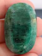 Large 103ct oval cut forest green Emerald