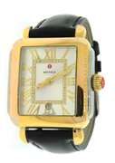 Michele Deco Madison Two Tone Diamond Dial Watch