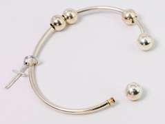 Cute Charm Cuff in Sterling Silver