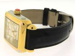 Michele Deco Madison Two Tone Diamond Dial Watch