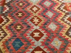 COLORFUL HAND KNOTTED KLIM 5x6.3