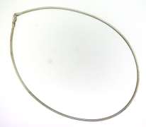 Sterling Silver Omega Necklace