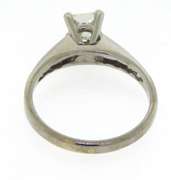 Elegance 18kt Princess Cut Diamond Engagement Ring
