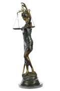 Lady Justice Bronze Sculpture