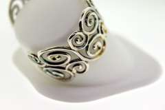 Sterling Silver Ross Simons Design Cuff Bracelet
